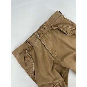 Mossimo Supply Co Mens Tan Cargo Pants Size 30x25‎ Utility Casual Workwear